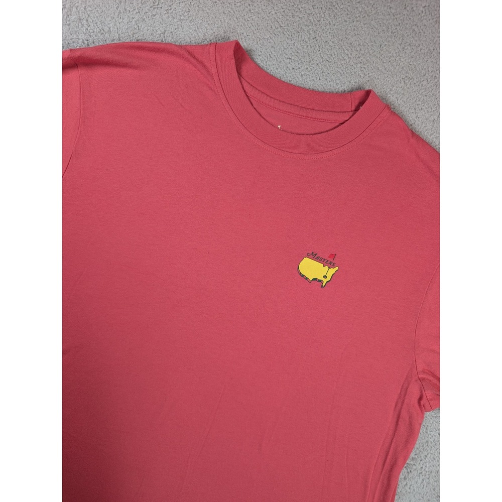 Masters Augusta National Golf Club T-Shirt Coral League Mens L